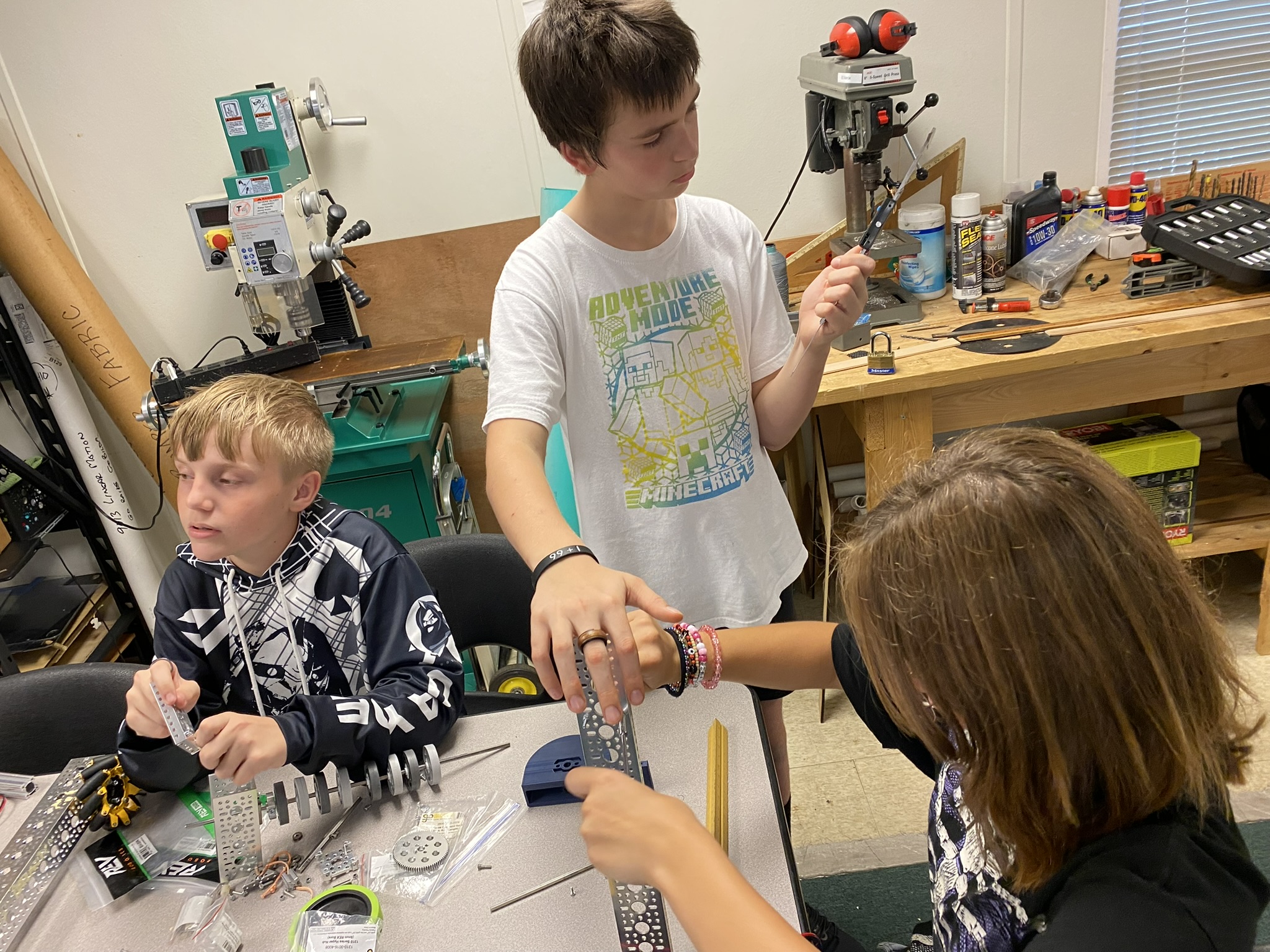 Assembling the intake mechanism