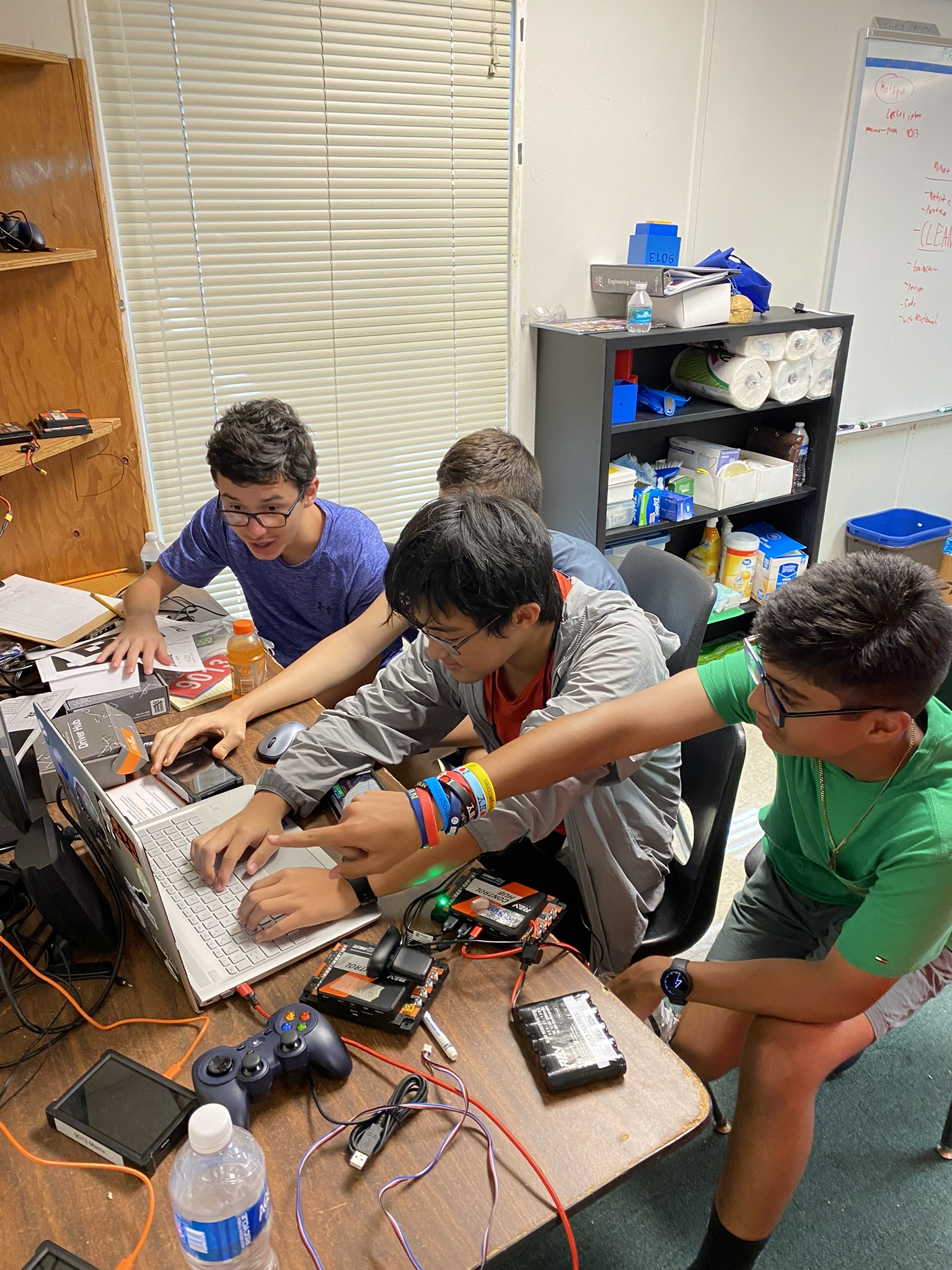 Testing autonomous path on field