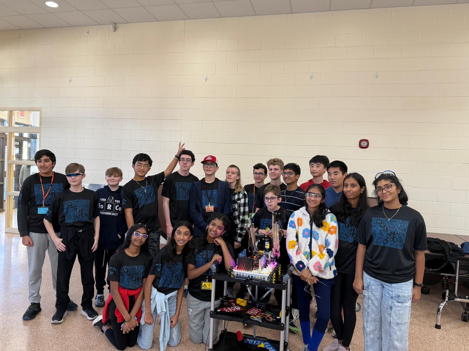 Students working through CAD review