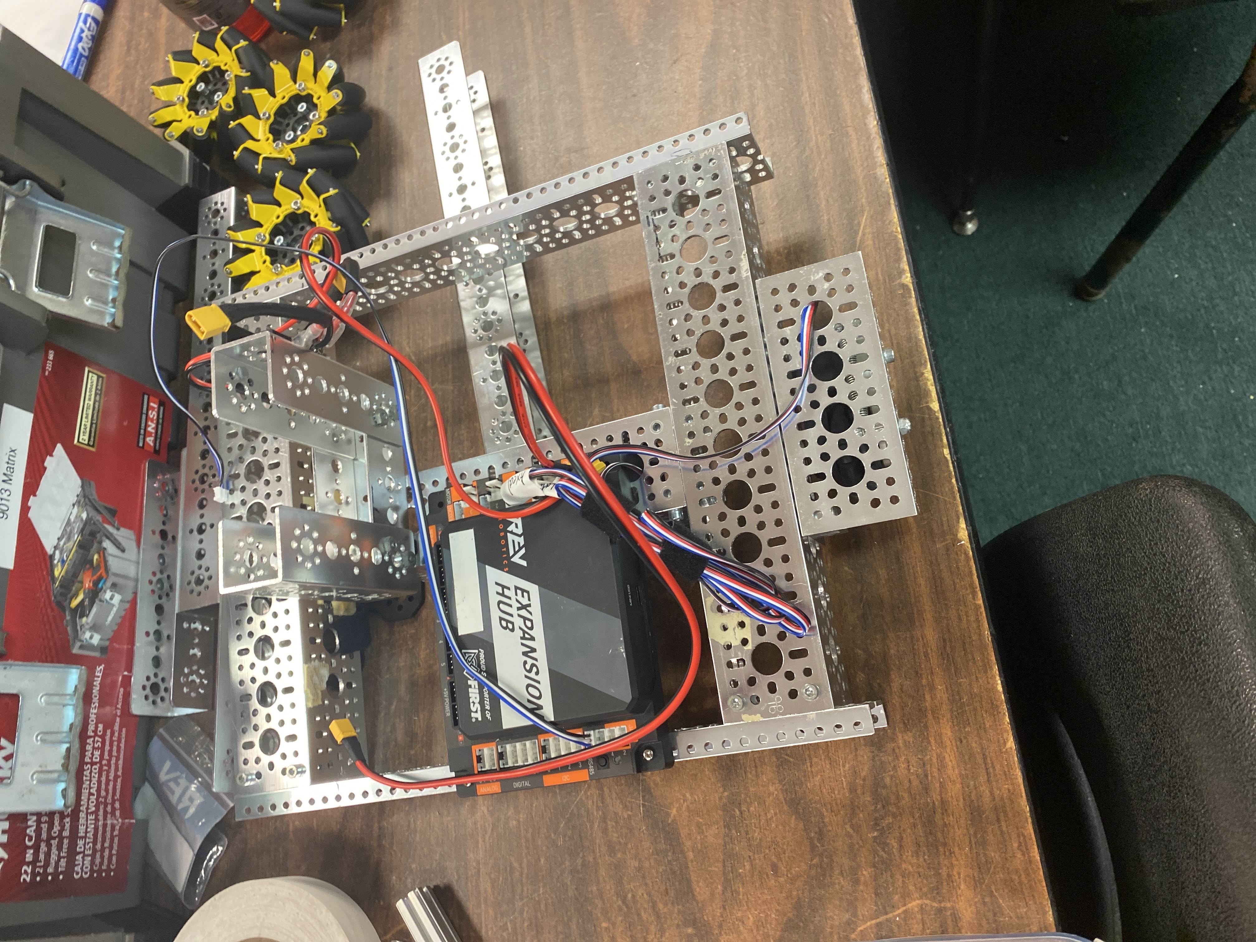 Team packing tools and spare parts